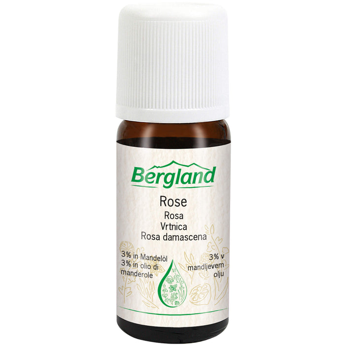 Bergland Rose 3% in Mandelöl, 10 ml Öl