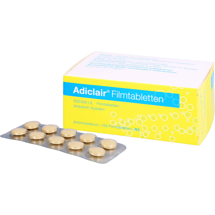 Adiclair Filmtabletten Antimykotikum, 100 pc Tablettes