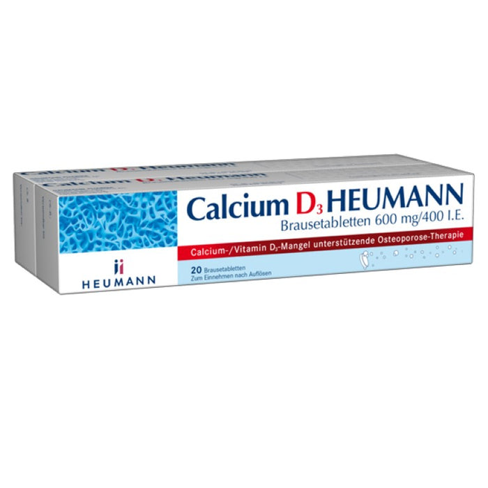 Heumann  Calcium D3 Brausetabletten, 40 pc Tablettes