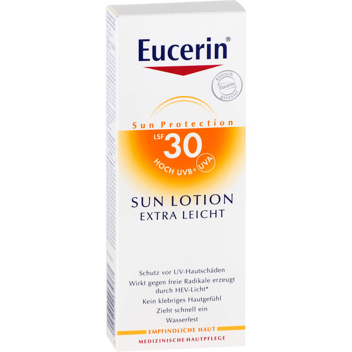 Eucerin Sensitive Protect Sun Lotion Extra Light LSF 30, 150 ml Lotion