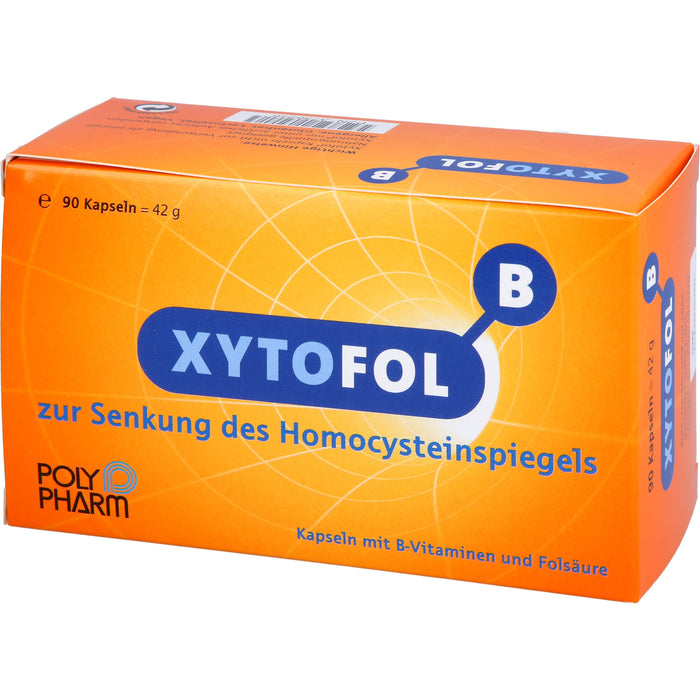 XYTOFOL B Kapseln zur Senkung des Homocysteinspiegels, 90 pc Capsules