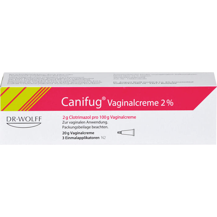 Canifug Vaginalcreme 2%, 20 g Creme