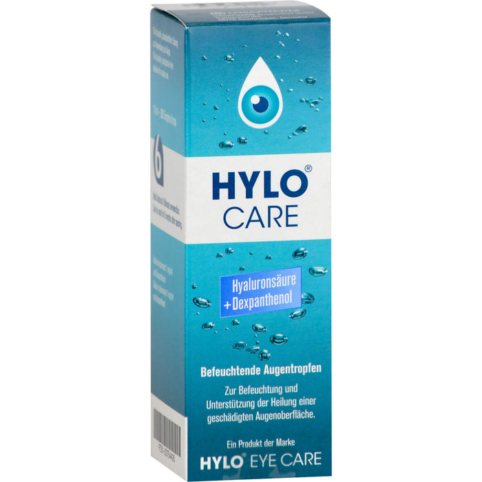 HYLO CARE Befeuchtende Augentropfen, 10 ml Lösung