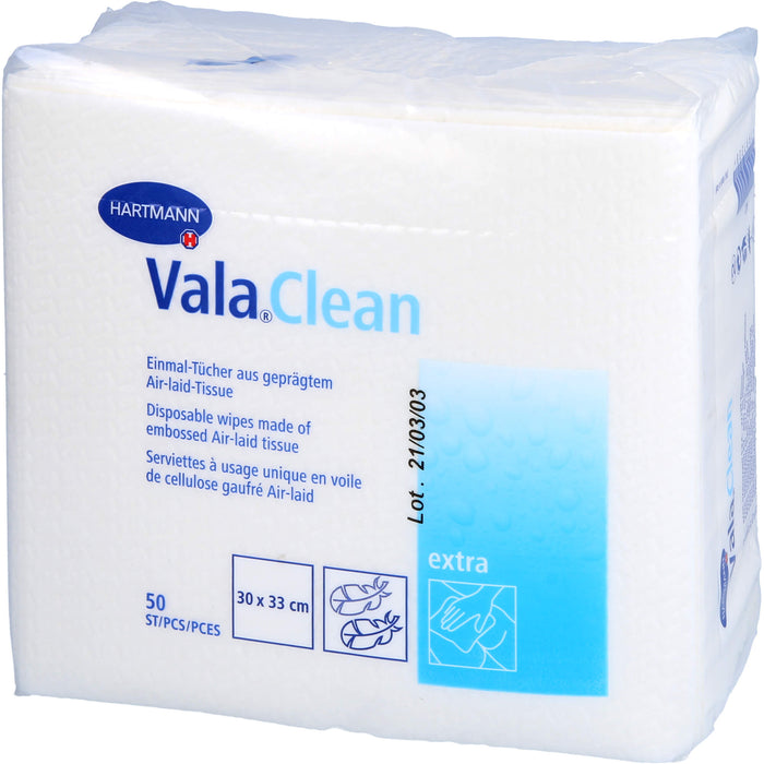 ValaClean extra Einmal-Tücher, 50 St