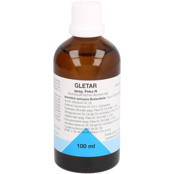 Gletar spag. Peka N Tropf., 100 ml TRO