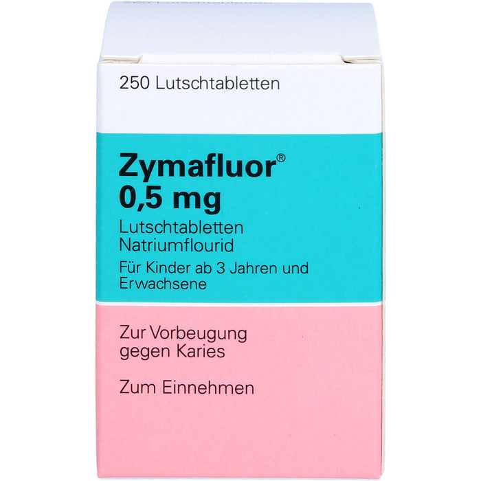 Zymafluor 0,5 mg Lutschtabletten, 250 St LUT