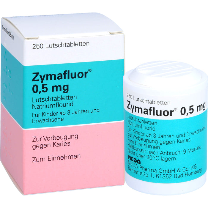 Zymafluor 0,5 mg Lutschtabletten, 250 St LUT