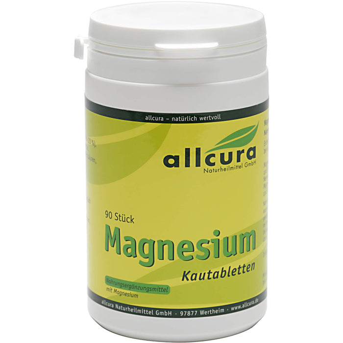 allcura Magnesium 115 mg Kautabletten, 90 pc Tablettes