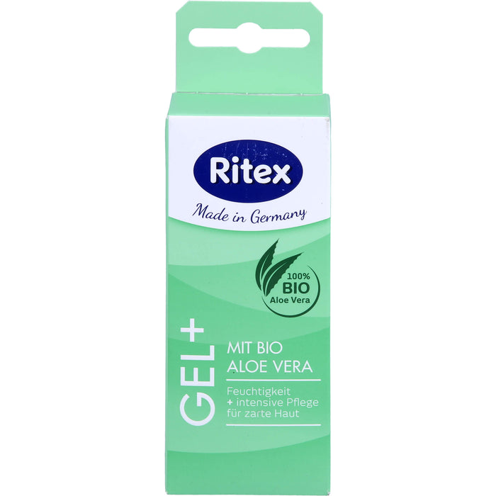 Ritex Gel+ Feuchtigkeit + intensive Pflege für zarte Haut, 50 ml Gel