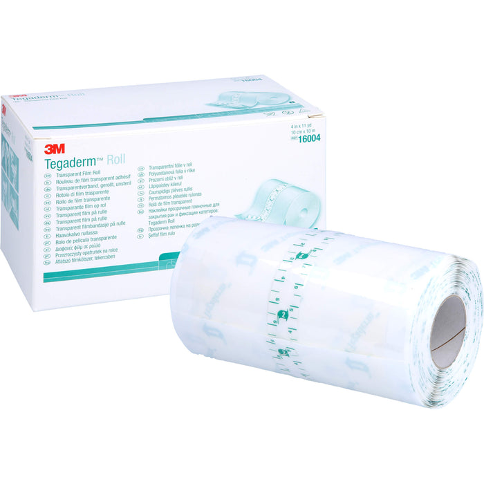 3M Tegaderm Roll 10 cm x 10 m Transparentverband unsteril, 1 pc Pansement