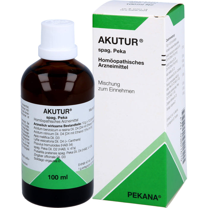 Akutur spag. Tropf., 100 ml TRO