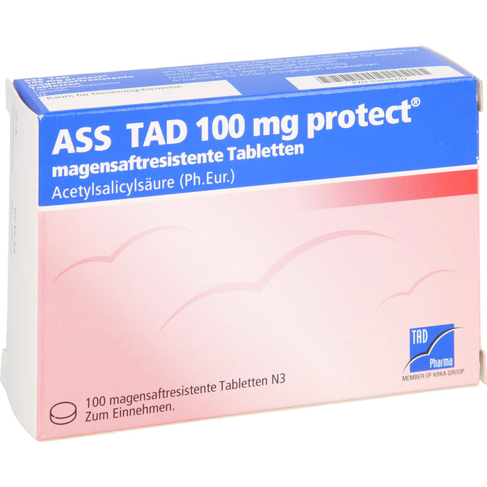 ASS TAD 100 mg protect Filmtabletten, 100 St. Tabletten