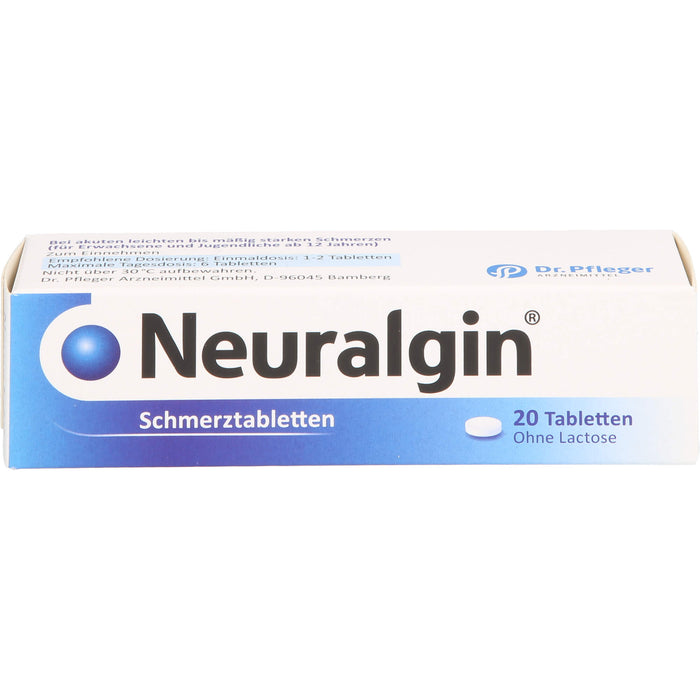 Neuralgin Schmerztabletten, 20 pc Tablettes