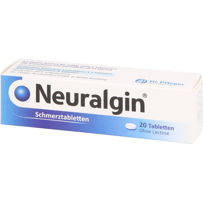 Neuralgin Schmerztabletten, 20 pc Tablettes