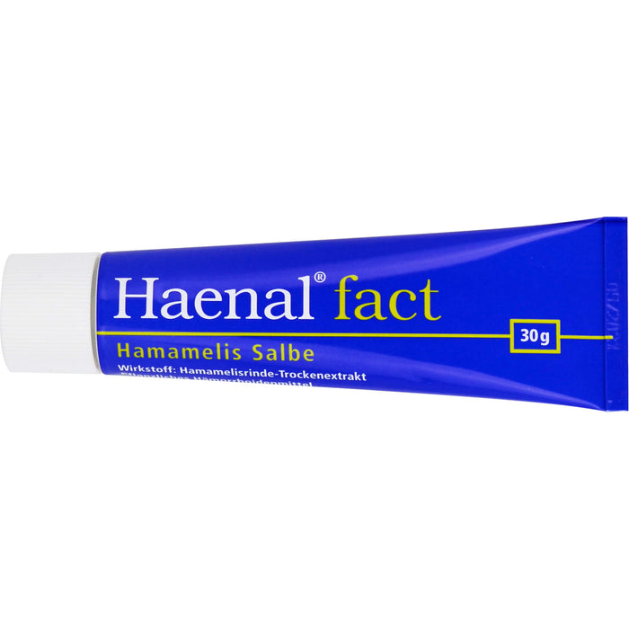 Haenal fact Hamamelis Salbe zur Anwendung auf der Haut, 30 g Ointment