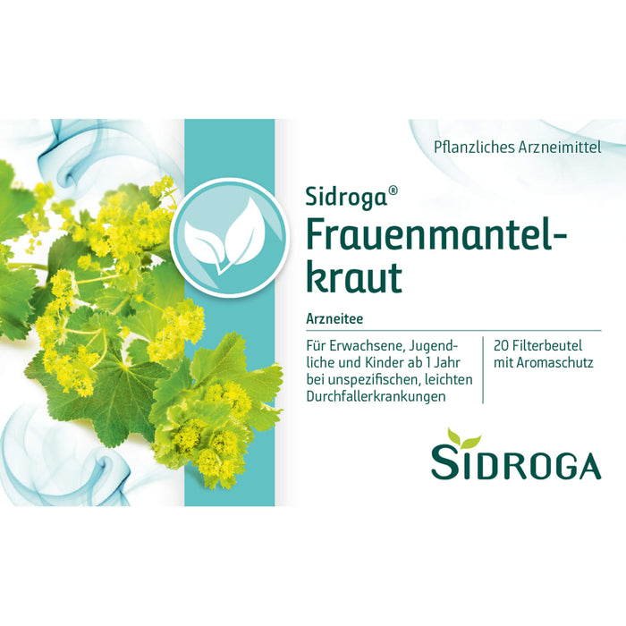 Sidroga Frauenmantelkraut Arzneitee, 20 pcs. Filter bag