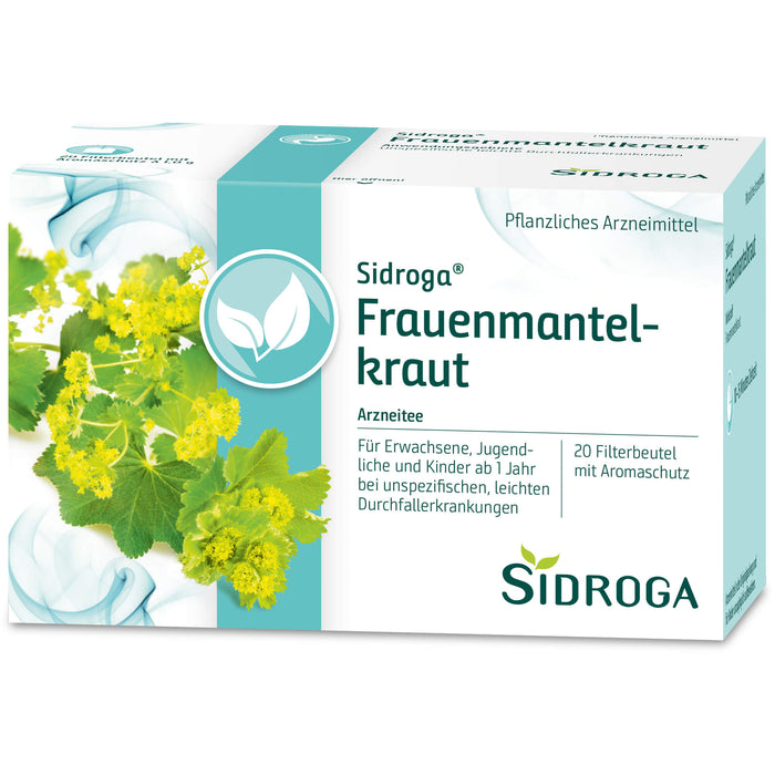 Sidroga Frauenmantelkraut Arzneitee, 20 pcs. Filter bag