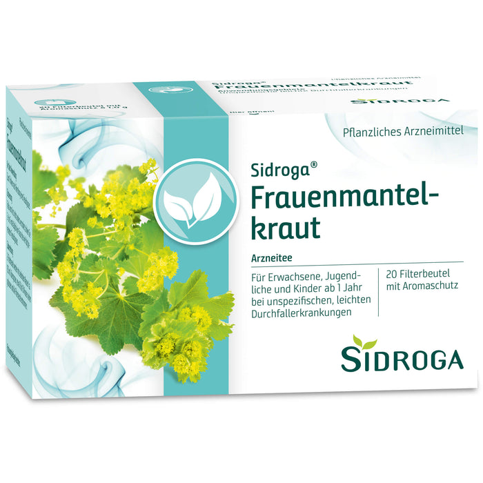 Sidroga Frauenmantelkraut Arzneitee, 20 pcs. Filter bag