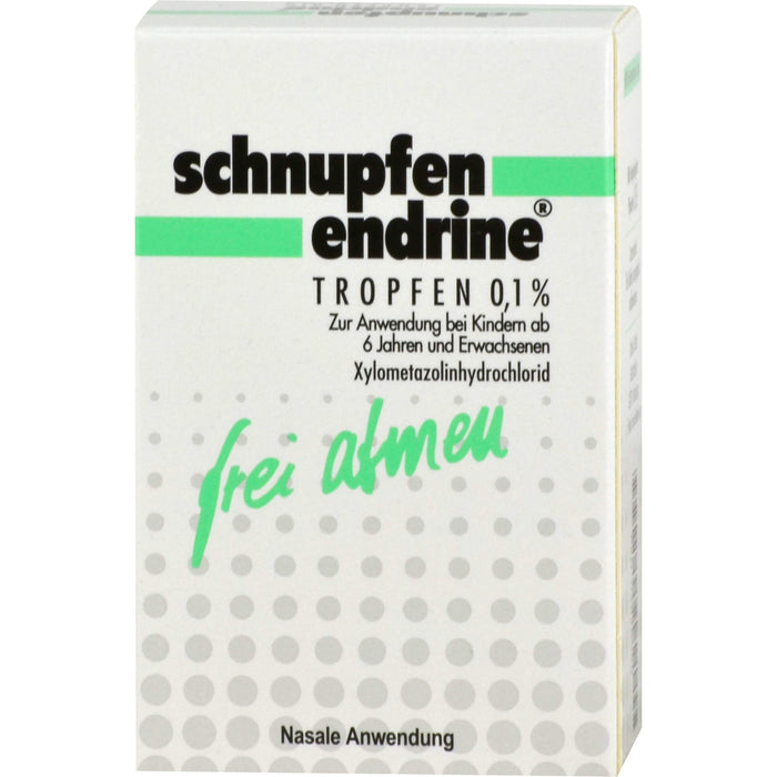 schnupfen endrine Tropfen, 10 ml Solution