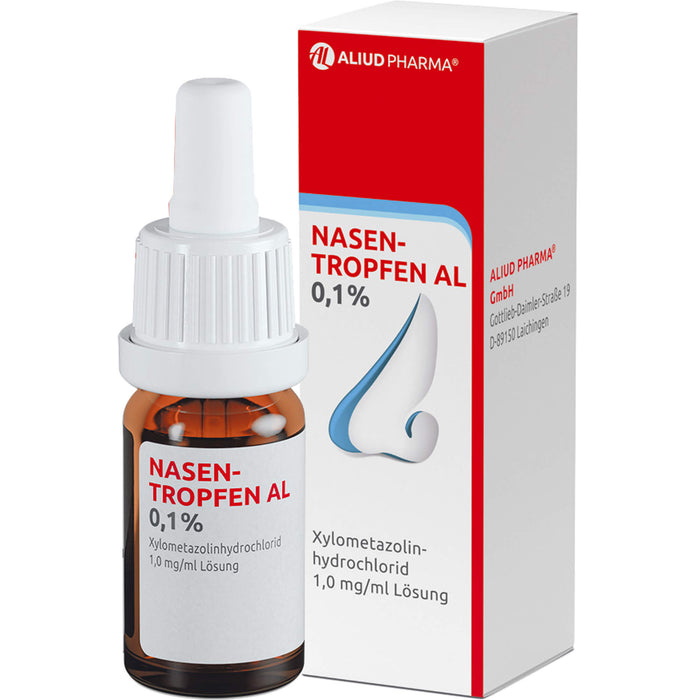 Nasentropfen AL 0,1 %, 10 ml Lösung