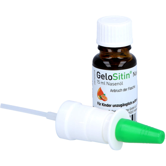 Gelositin Nasenpflege Nasenöl, 15 ml Solution