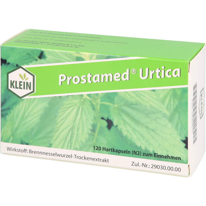 KLEIN Prostamed Urtica Hartkapseln bei Prostataerkrankungen, 120 St. Kapseln