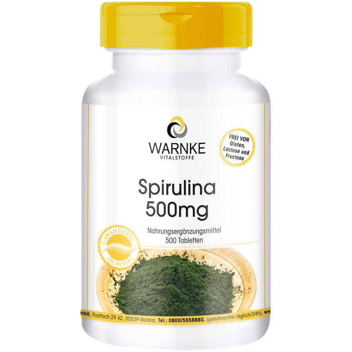 Spirulina 500, 500 St TAB