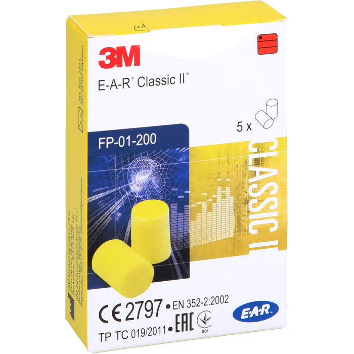 3M E-A-R Classic II Gehörschutz, 10 pcs. Earplugs