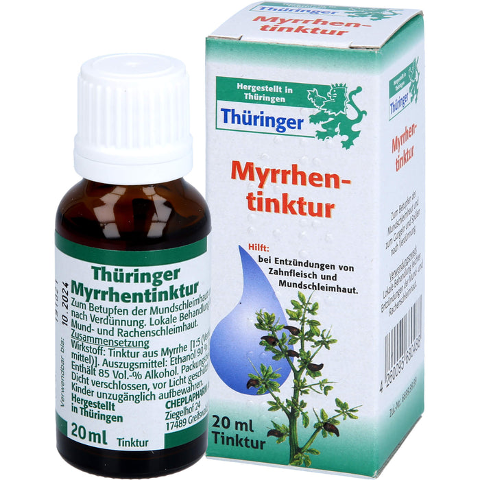 THUERINGER MYRRHENTINKTUR, 20 ml Solution