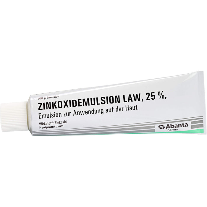 Zinkoxidemulsion LAW 25 % Hautprotektivum, 100 g Solution