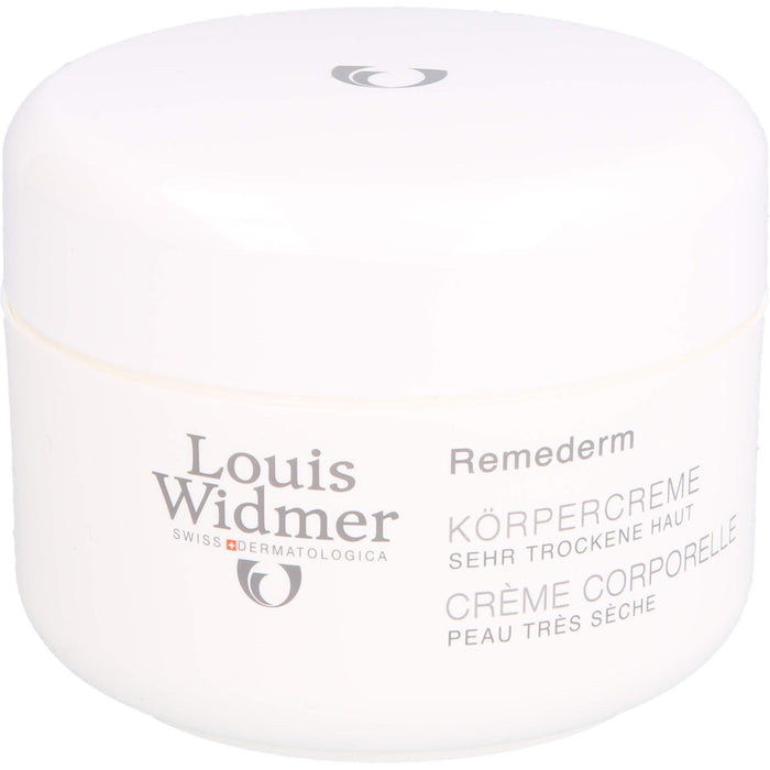 Louis Widmer Remederm Körpercreme unparfümiert, 250 ml Crème