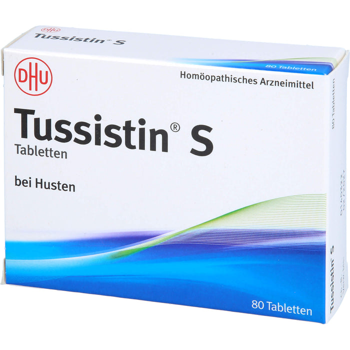 DHU Tussistin S Tabletten, 80 pcs. Tablets