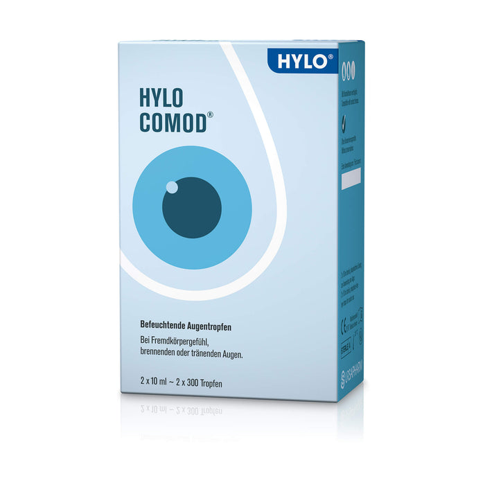 HYLO COMOD befeuchtende Augentropfen, 20 ml Solution