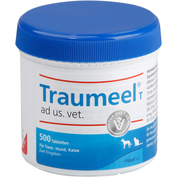 Traumeel T ad us. vet. Tabletten, 500 pcs. Tablets