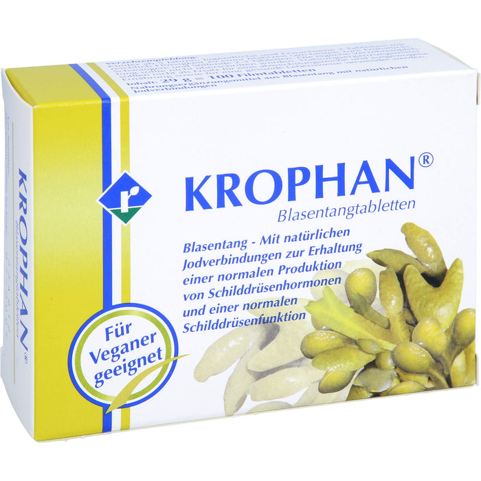 KROPHAN Blasentangtabletten, 100 pcs. Tablets