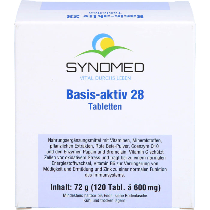 SYNOMED Basis-aktiv 28 Tabletten, 120 pc Tablettes