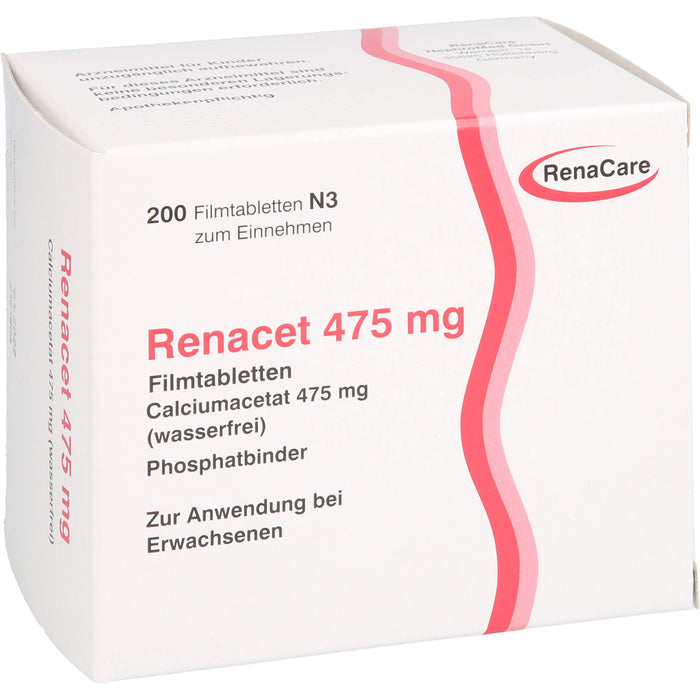 Renacet 475 mg Filmtabletten, 200 St FTA