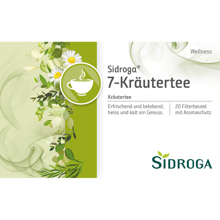 Sidroga Wellness 7-Kräutertee, 20 pcs. Filter bag