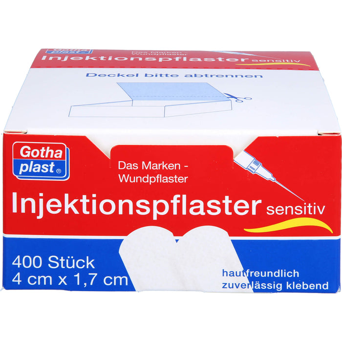 Gothaplast Injektionspflaster sensitiv 4 x 1,7 cm, 400 pc Pansement