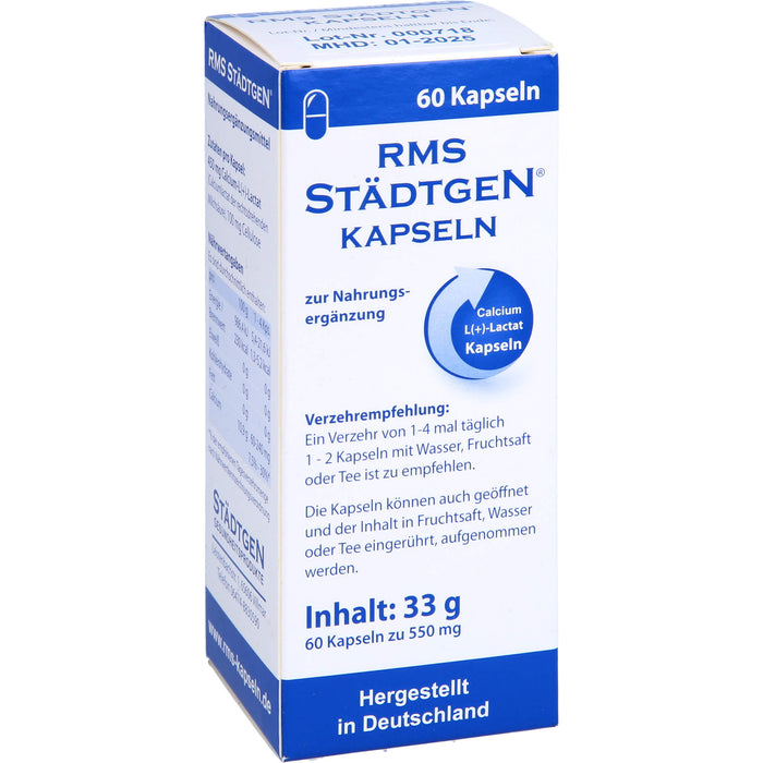 RMS STÄDTGEN Kapseln, 60 pcs. Capsules