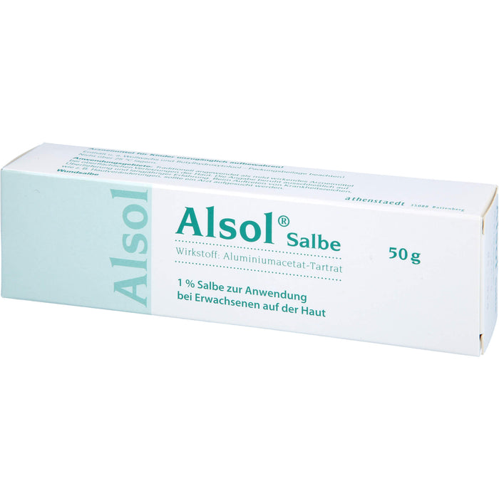 Alsol Salbe bei oberflächlichen Verletzungen, 50 g Ointment