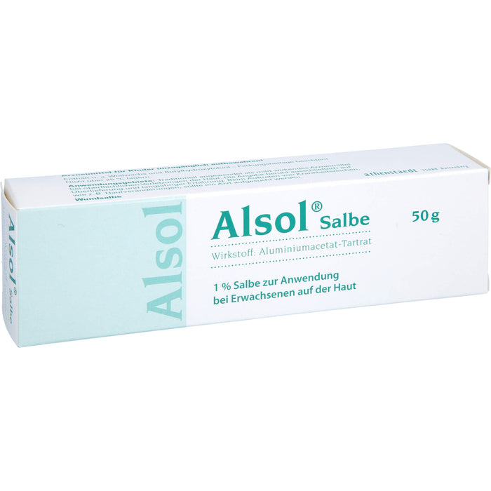 Alsol Salbe bei oberflächlichen Verletzungen, 50 g Onguent