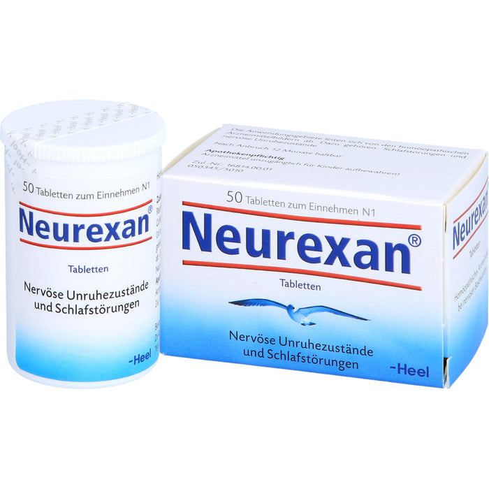 Neurexan Tabletten bei nervösen Unruhezuständen und Schlafstörungen, 50 pcs. Tablets