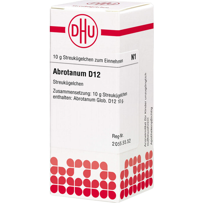 DHU Abrotanum D12 Streukügelchen, 10 g Globules