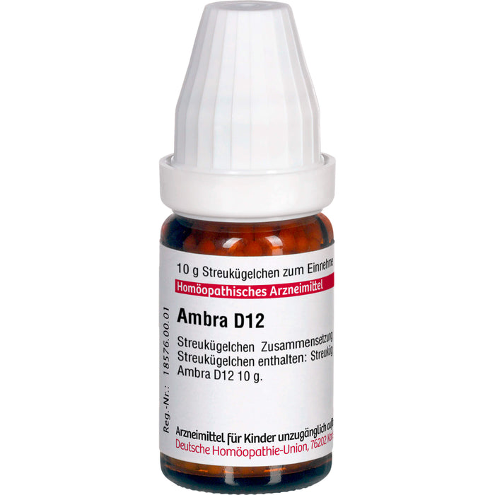 DHU Ambra D12 Streukügelchen, 10 g Globules