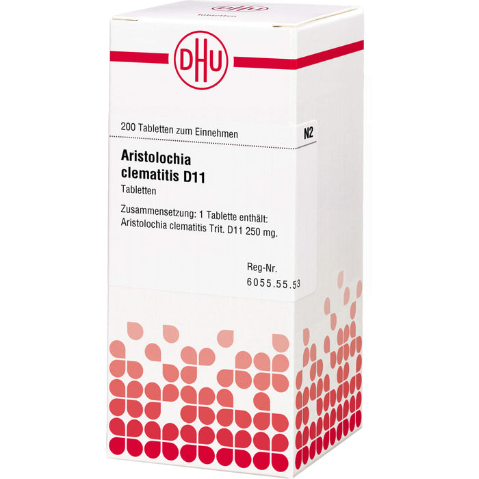 DHU Aristolochia clematitis D11 Tabletten, 200 St. Tabletten