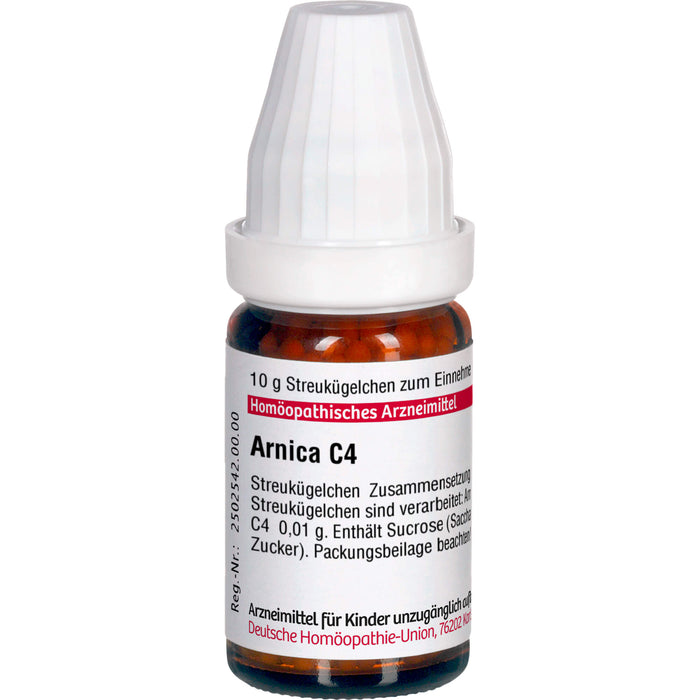 DHU Arnica C4 Streukügelchen, 10 g Globules