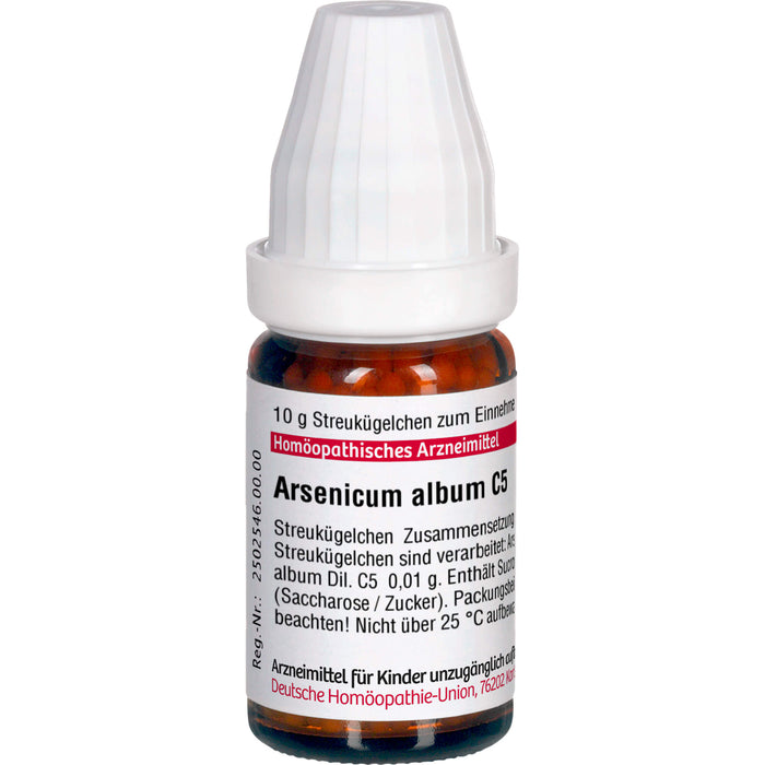 DHU Arsenicum album C5 Streukügelchen, 10 g Globuli