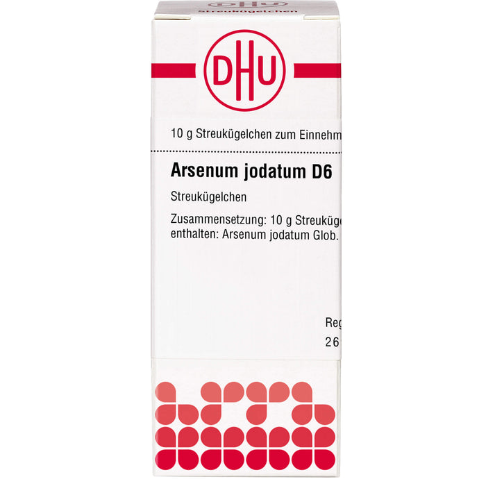 DHU Arsenium jodatum D 6 Streukügelchen, 10 g Globuli