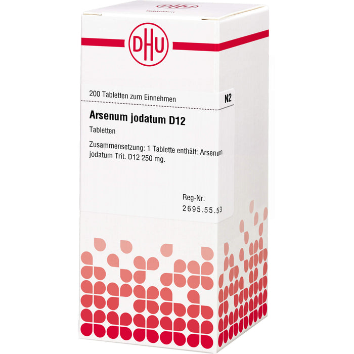 DHU Arsenum jodatum D12 Tabletten, 200 pc Tablettes